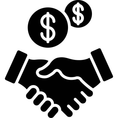 Dolar. Web simgesi basit tasarım