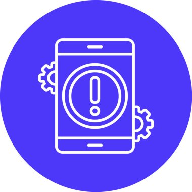 cep telefonu ikonu vektör illüstrasyonu