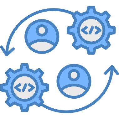 Geliştirme. Web simgesi basit tasarım