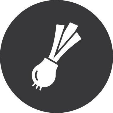 Modern b 'nin vektör illüstrasyonunda yiyecek ikonu yok