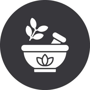 Bir çanağın vektör illüstrasyonu