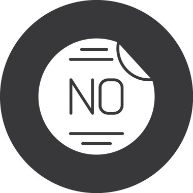 simge vektör illüstrasyonu yok