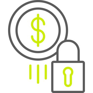 para simgesi vektör illüstrasyonu