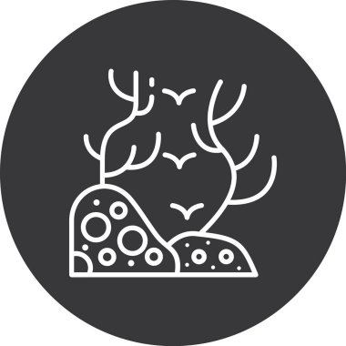 Vektör illüstrasyonu, simge ögesi arkaplanı