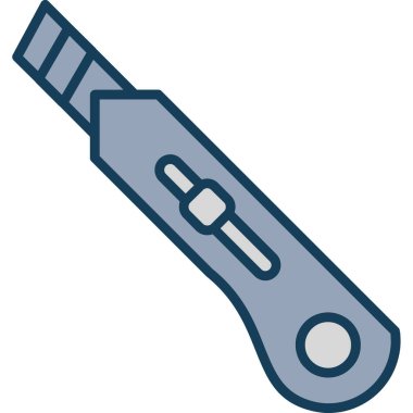 Tornavida. Web simgesi basit illüstrasyon