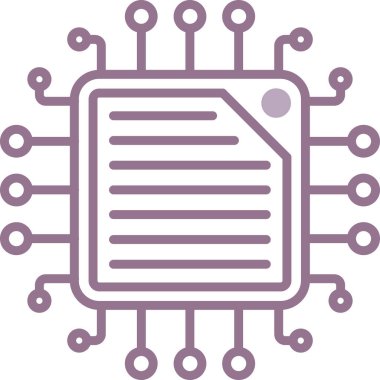 CPU kutsal kişilerin resmi, vektör çizim