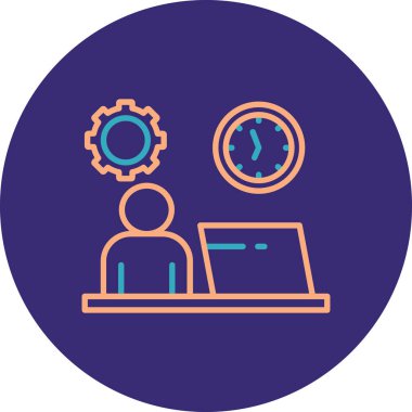 seo modern simgesinin vektör illüstrasyonu