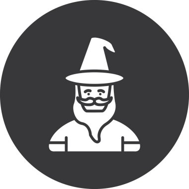 cadı simgesi, basit tasarım