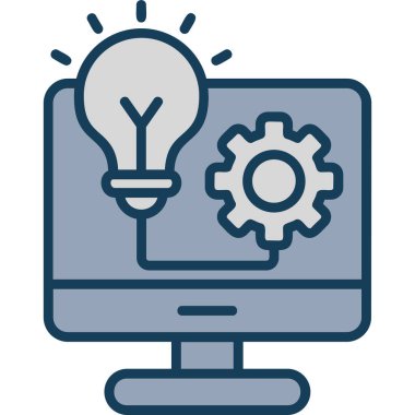 web development. web icon simple illustration