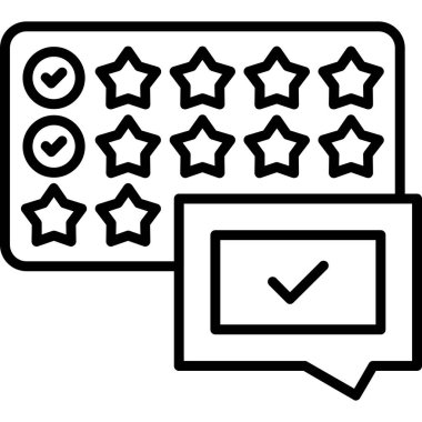 derecelendirme vektör tasarımı