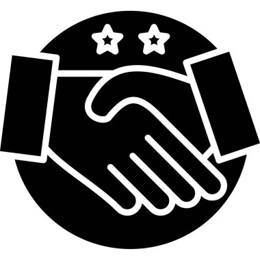 Bir yıldız simgesinin vektör illüstrasyonu