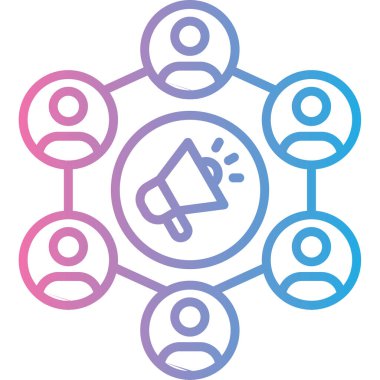 seo modern simgesinin vektör illüstrasyonu