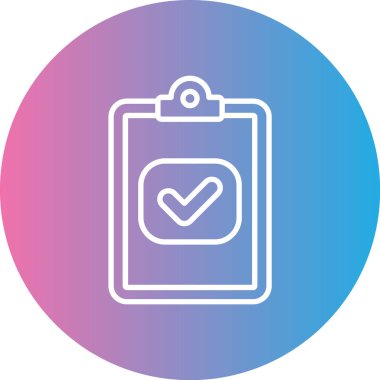 Pano simgesinin vektör illüstrasyonu