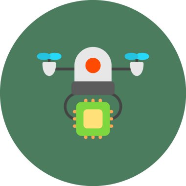 İHA. Web simgesi basit illüstrasyon