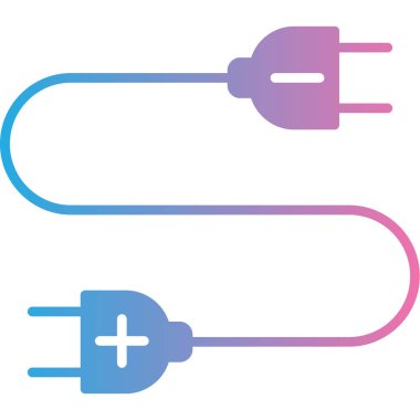 kablo simge vektör çizim