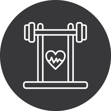 spor salonu ve spor salonu simgesi