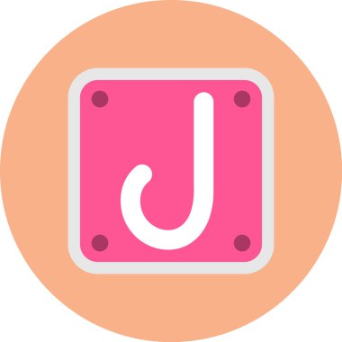 Çizgi film simgesinin vektör çizimi