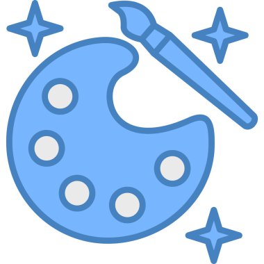 Ay simgesi, vektör illüstrasyonu