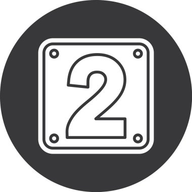 Modern b 'nin vektör illüstrasyonu eksik simgesi