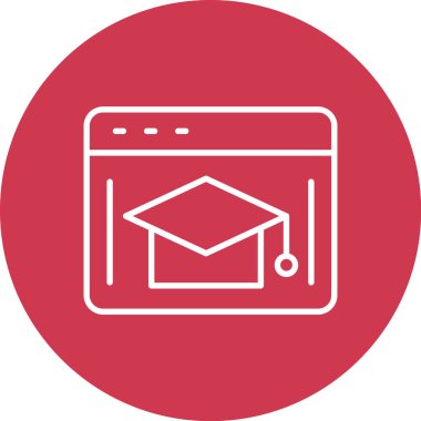 vektör eğitim simgesi illüstrasyonu