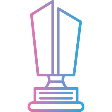 Ödül ödülü. Web simgesi basit illüstrasyon