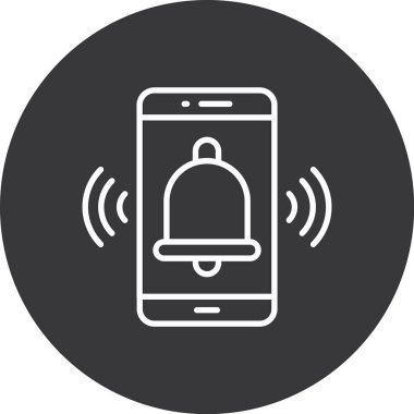 vektör mobil çağrı ico