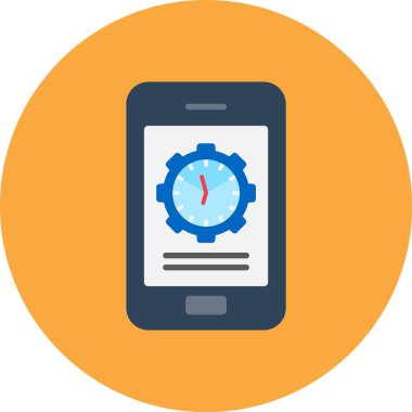 Cep telefonu. Basit resimleme