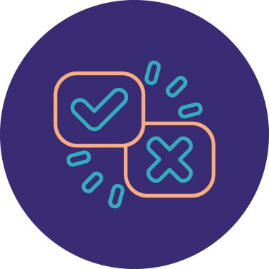 Web ve mobil için vektör simgesi