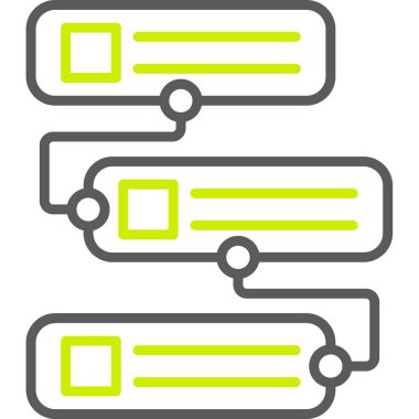 bilgisayar ağ vektör simgesi