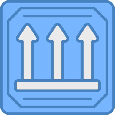 ok aşağı simgesi, vektör illüstrasyonu