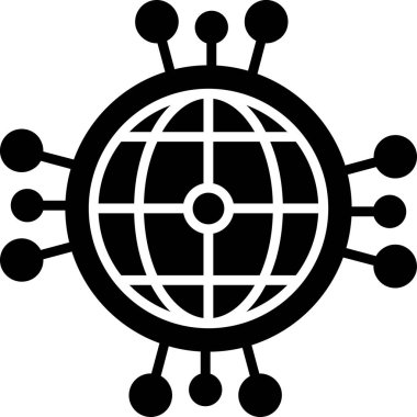 ağ genel ağ simgesi