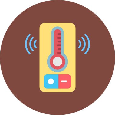 Sıcaklık. Basit vektör resimleme