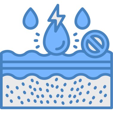 Su damlası. Basit tasarım