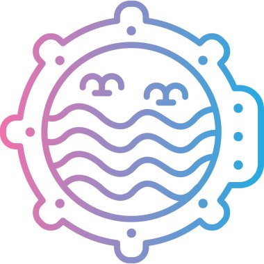 Balık. Web simgesi basit illüstrasyon