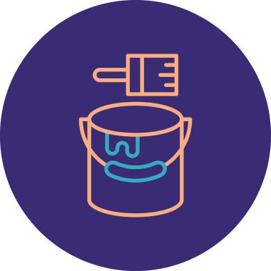 Yiyecek ve simgenin vektör illüstrasyonu