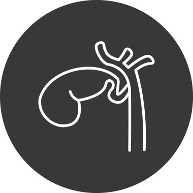 İnsan gövdesi simgesinin vektör illüstrasyonu