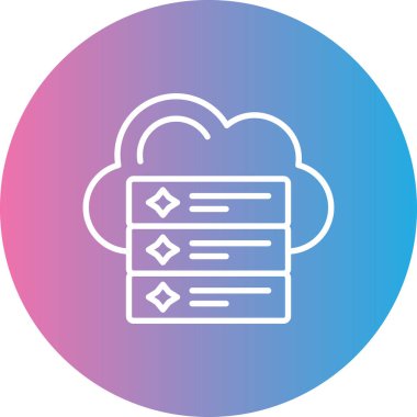 Bulut deposu. Basit tasarım