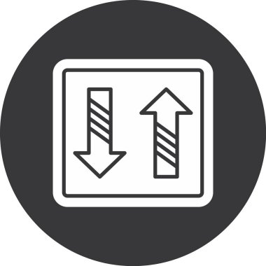 Oku indir simgesi soyut arkaplanda izole edildi