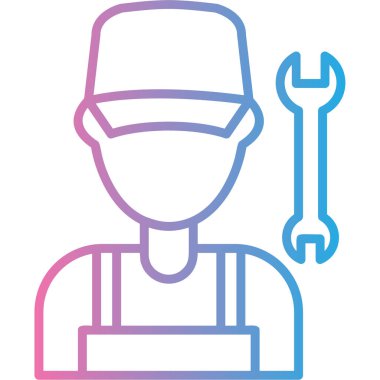 Tamirci işçi simgesi