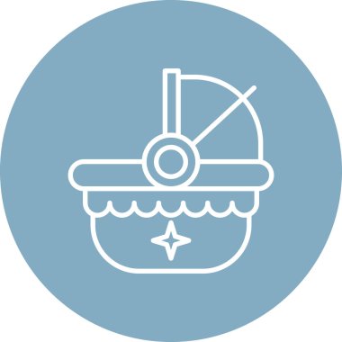 Pişirme simgesinin vektör illüstrasyonu