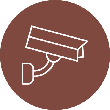 CCTV simge vektör çizim