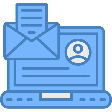 e-posta zarfı simgesi - taslak biçimi