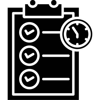 Liste vektör simgesini kontrol et