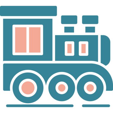 Kamyon. Web simgesi basit illüstrasyon