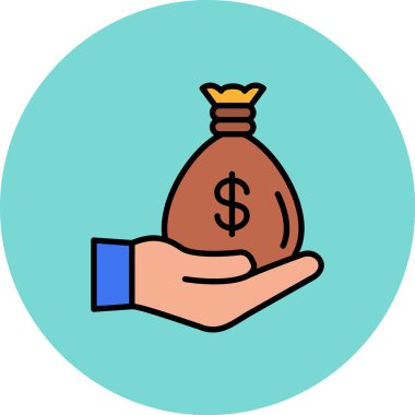 para simgesi vektör illüstrasyonu