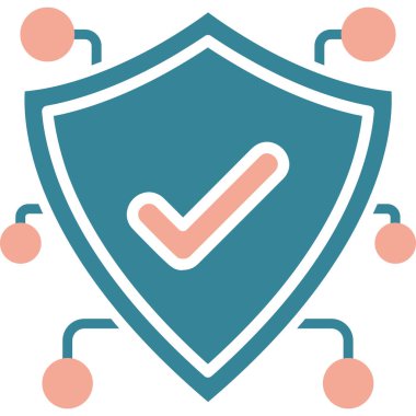 İşaretleme simgesi vektör illüstrasyonunu kontrol et