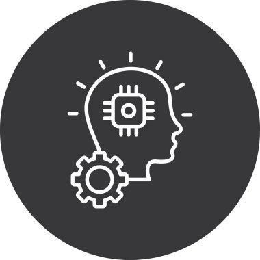 seo modern simgesinin vektör illüstrasyonu