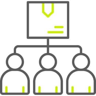 seo modern simgesinin vektör illüstrasyonu