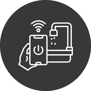 seo modern simgesinin vektör illüstrasyonu