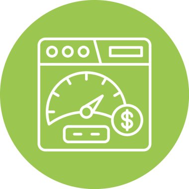 seo modern simgesinin vektör illüstrasyonu